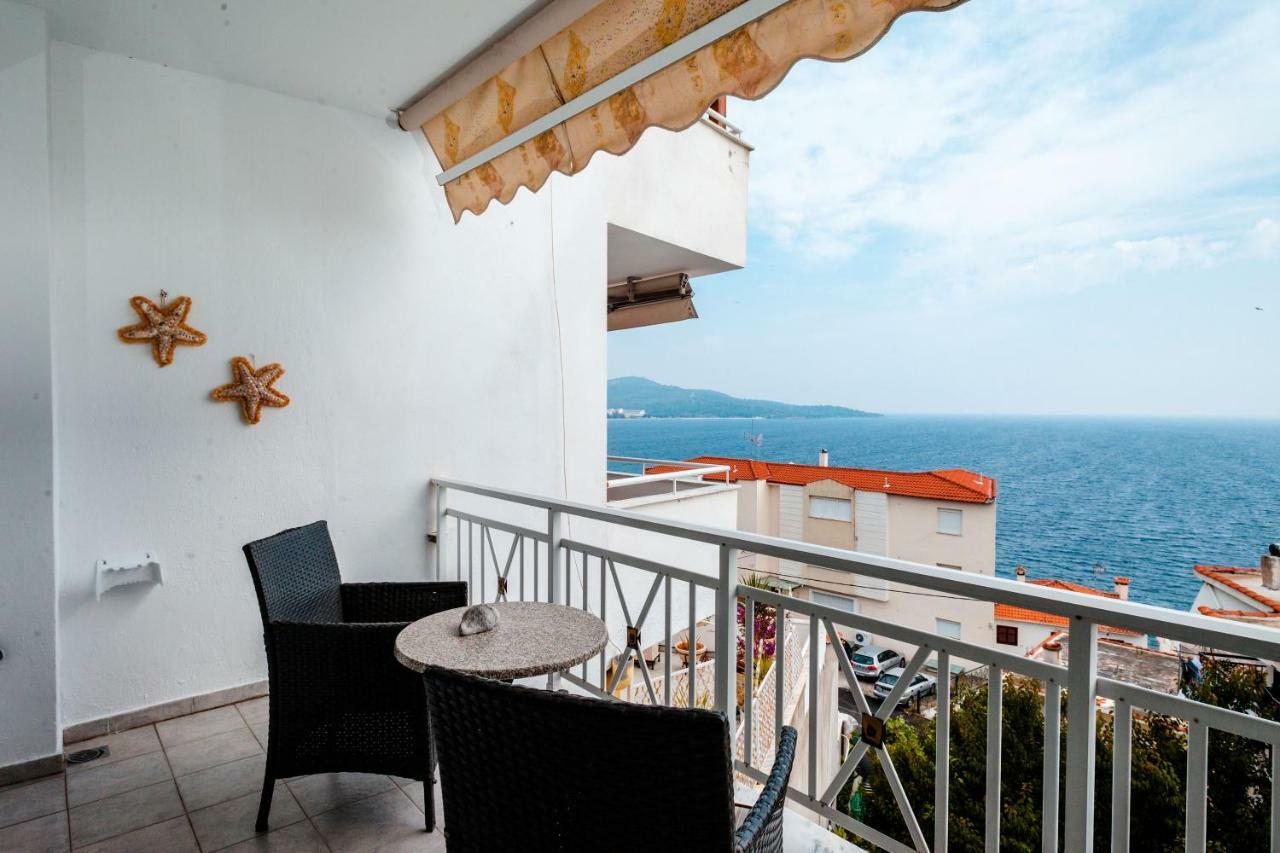 Апартаменты Casa Bianca Μεζονέτα Με Θέα Στη Θάλασσα Неос-Мармарас Экстерьер фото